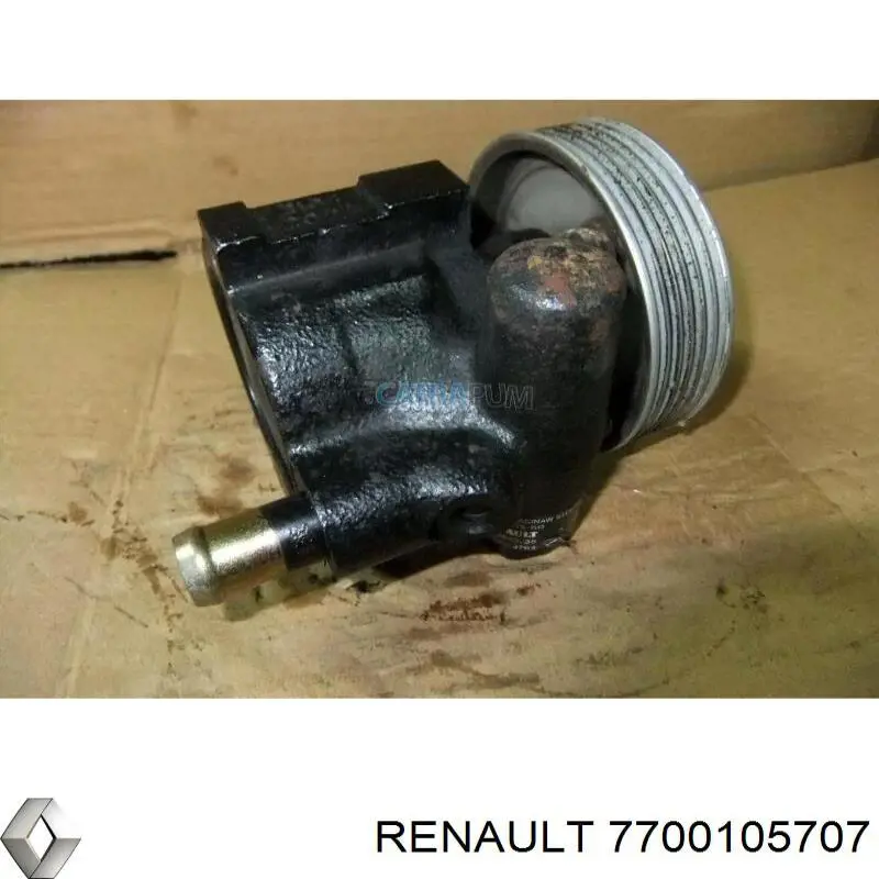 Comprar 7700105707 Renault (RVI) Polea de la bomba de dirección asistida