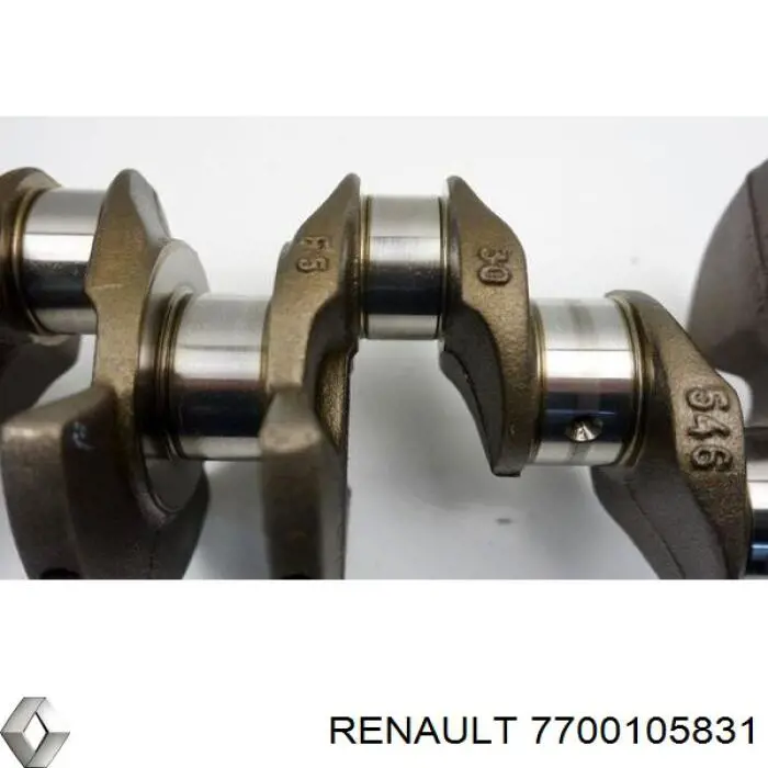 Cigüeñal para Renault Scenic II JM0, JM1