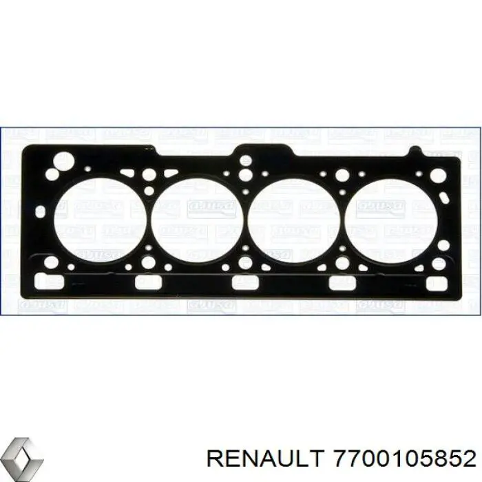 7700105852 Renault (RVI) junta, colector de admisión