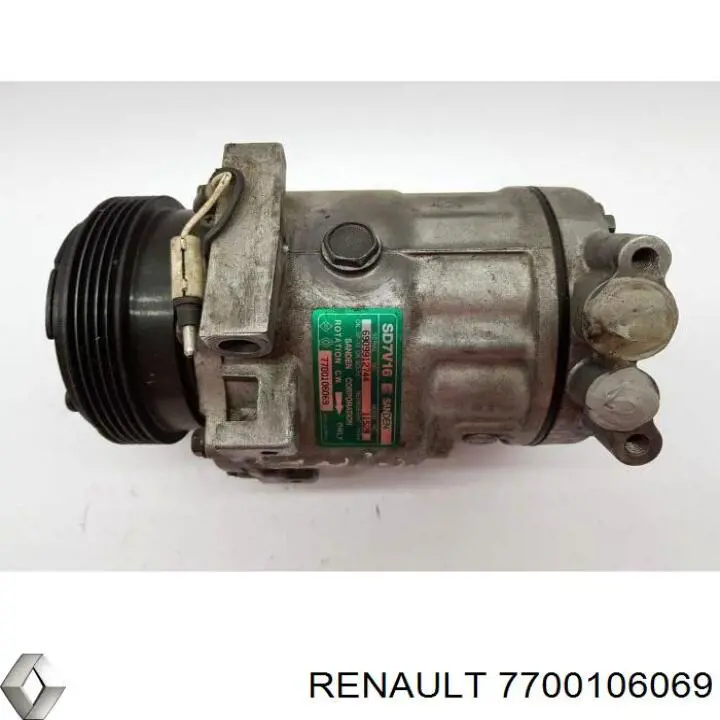 Comprar 7700106069 Renault (RVI) Compresor de aire acondicionado coche