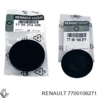 7700106271 Renault (RVI) tapón de culata