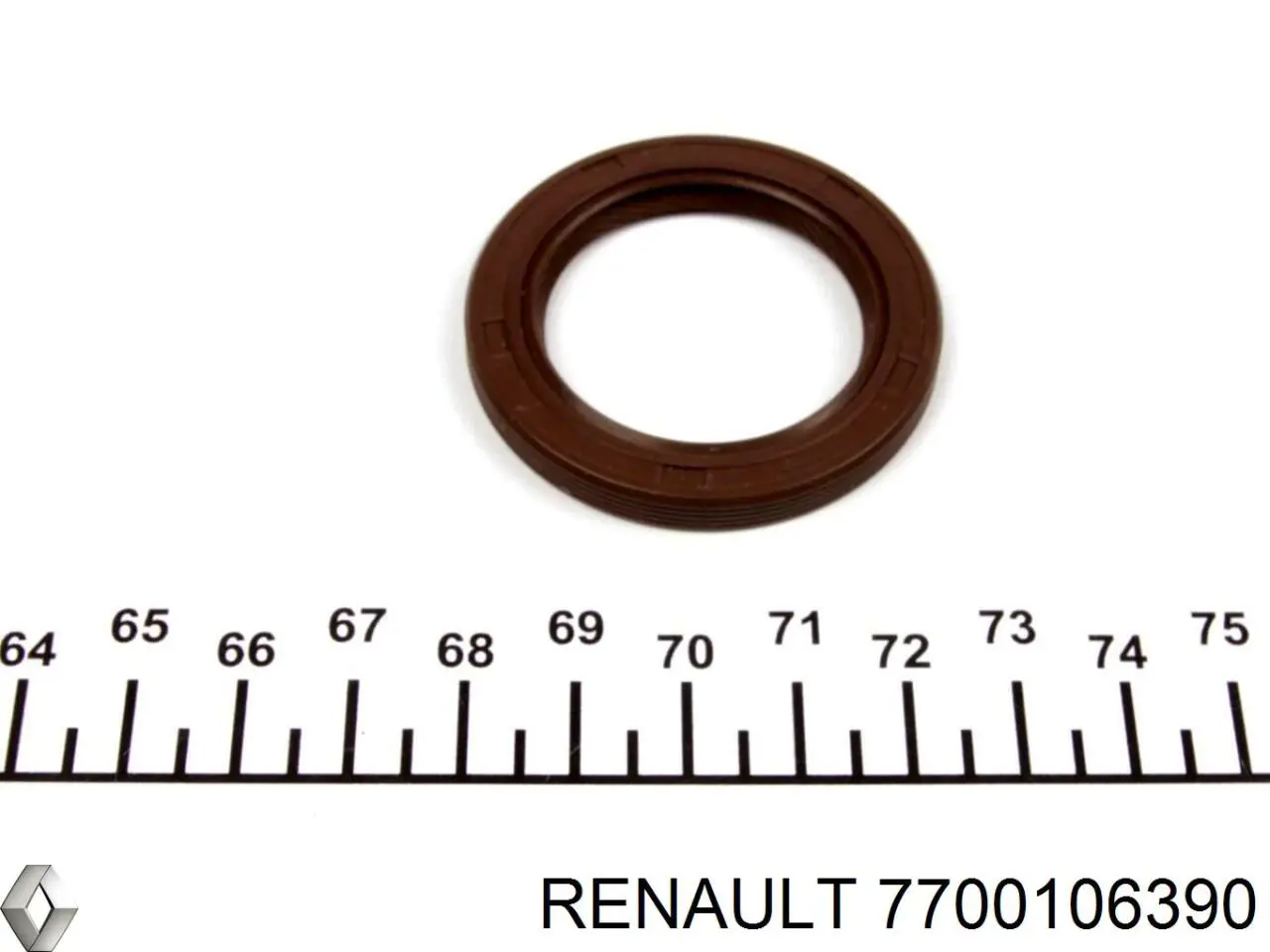 7700106390 Renault (RVI) anillo retén, cigüeñal frontal
