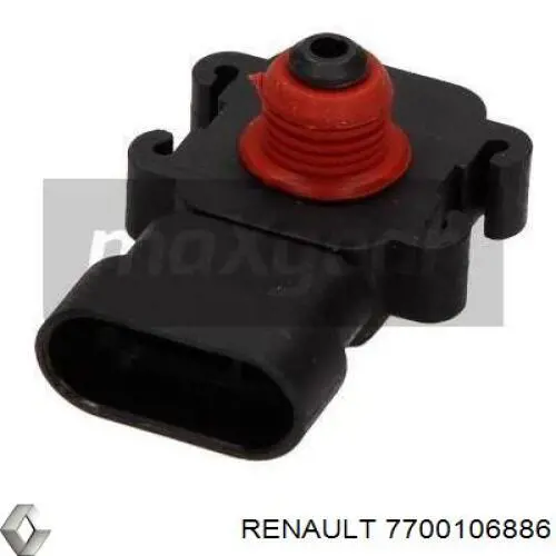7700106886 Renault (RVI) sensor de presion del colector de admision