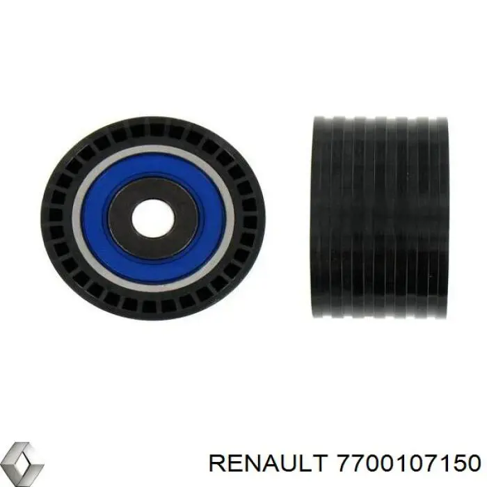7700107150 Renault (RVI) rodillo intermedio de correa dentada