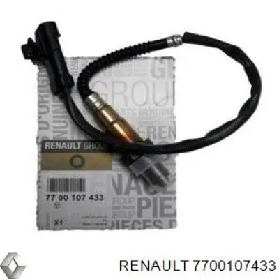 7700107433 Renault (RVI) sonda lambda sensor de oxigeno post catalizador