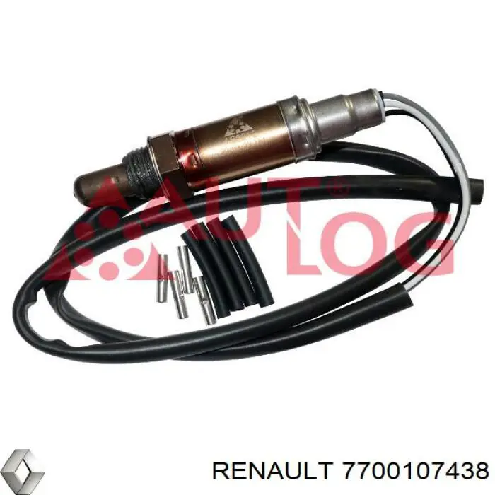 7700107438 Renault (RVI) sonda lambda sensor de oxigeno para catalizador