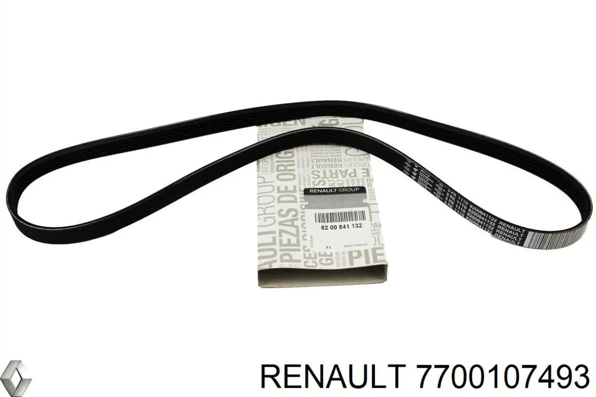 Correa de transmisión trapezoidal Renault (RVI) 7700107493 precio, desde 10,18 EUR