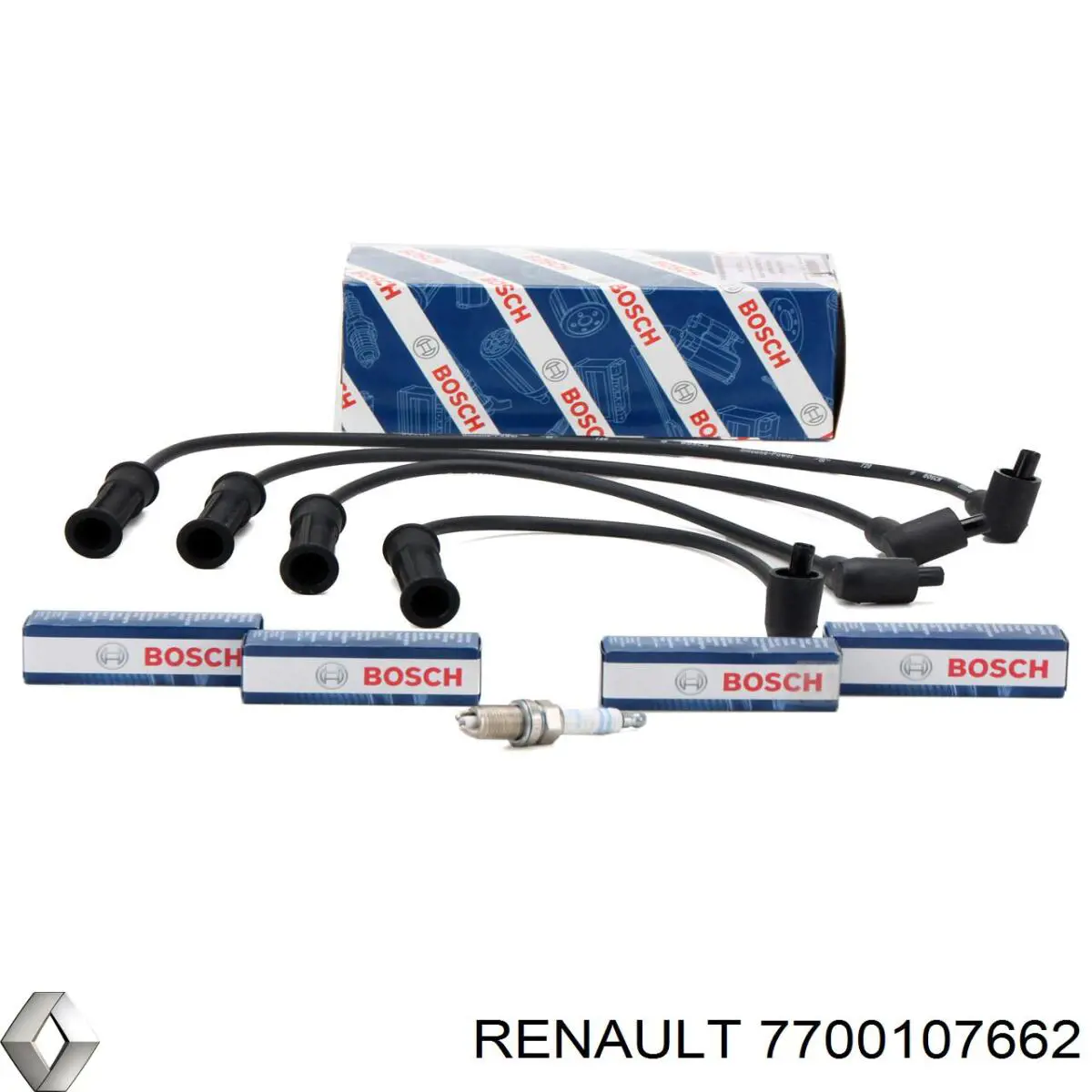 Juego de cables de bujias Renault (RVI) 7700107662 precio, desde 18,57 EUR