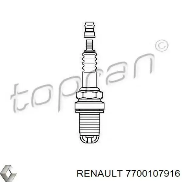 7700107916 Renault (RVI) Bujía de ignición