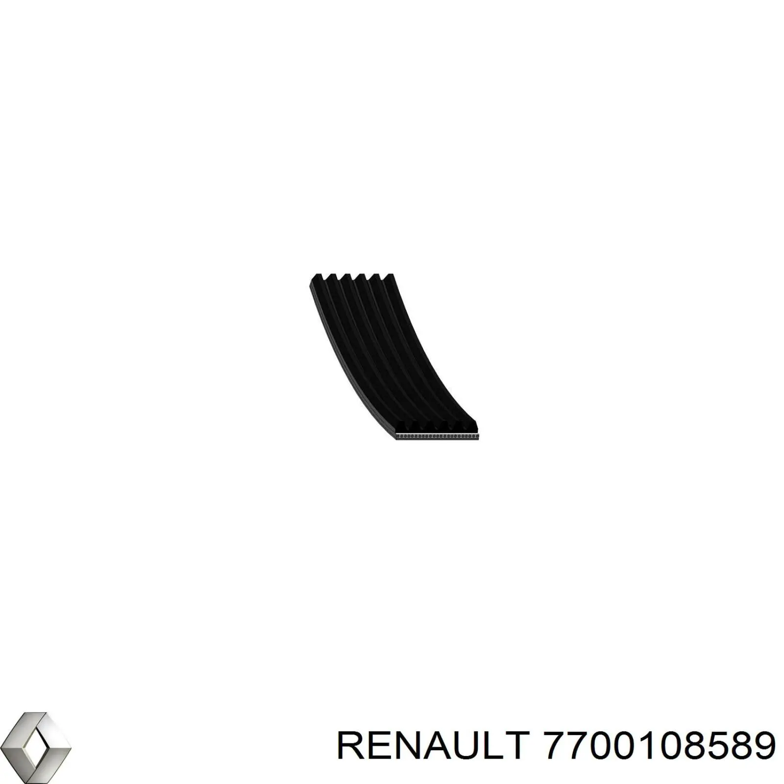 7700108589 Renault (RVI) correa trapezoidal