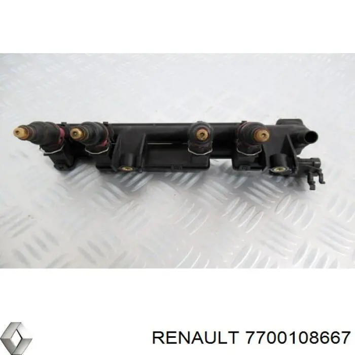 7700108667 Renault (RVI) rampa de inyectores