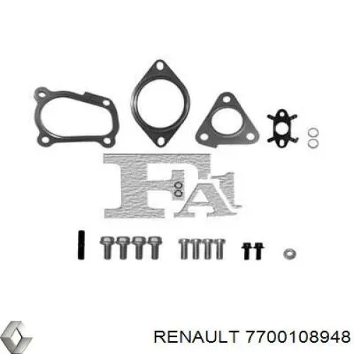 7700108948 Renault (RVI) turbocompresor