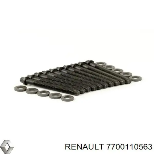 7700110563 Renault (RVI) tornillo culata