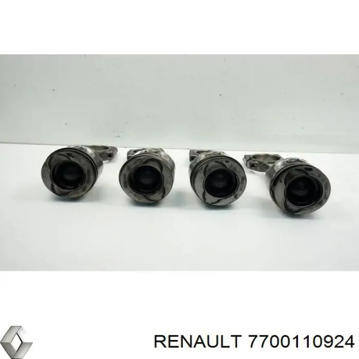 Pistón completo para 1 cilindro, STD Renault (RVI) 7700110924