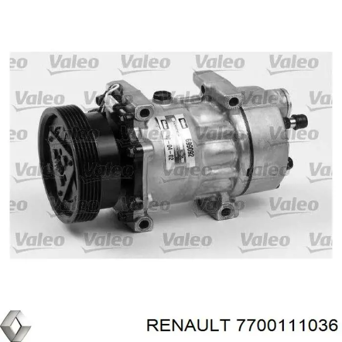 Compresor ac Renault (RVI) 7700111036 precio, desde 80,32 EUR