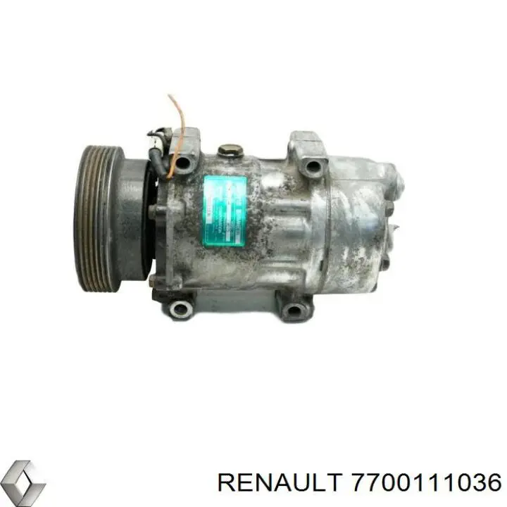 7700111036 Renault (RVI) compresor de aire acondicionado