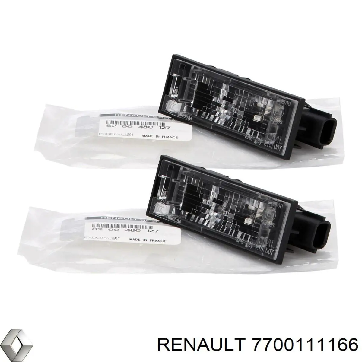 Tapa trasera de la caja de cambios Renault (RVI) 7700111166