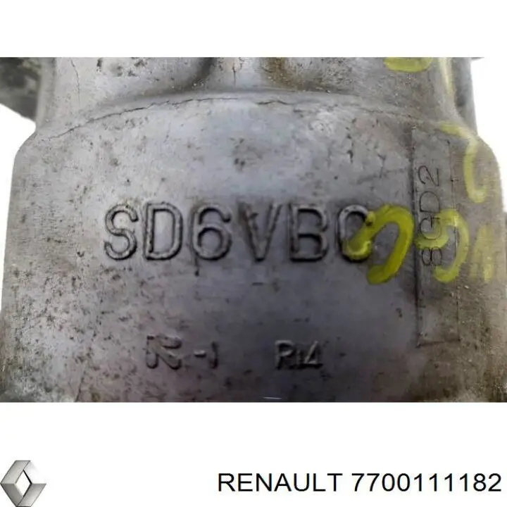 7700111182 Renault (RVI) Compresor climatizador