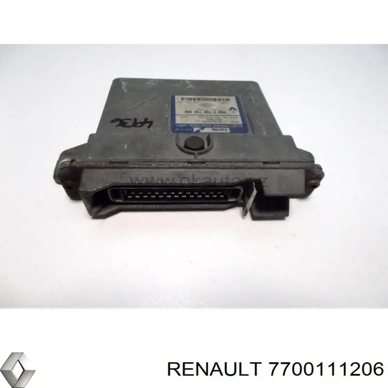 Unidad de control del motor  Renault (RVI) 7700111206 precio, desde 40,66 EUR