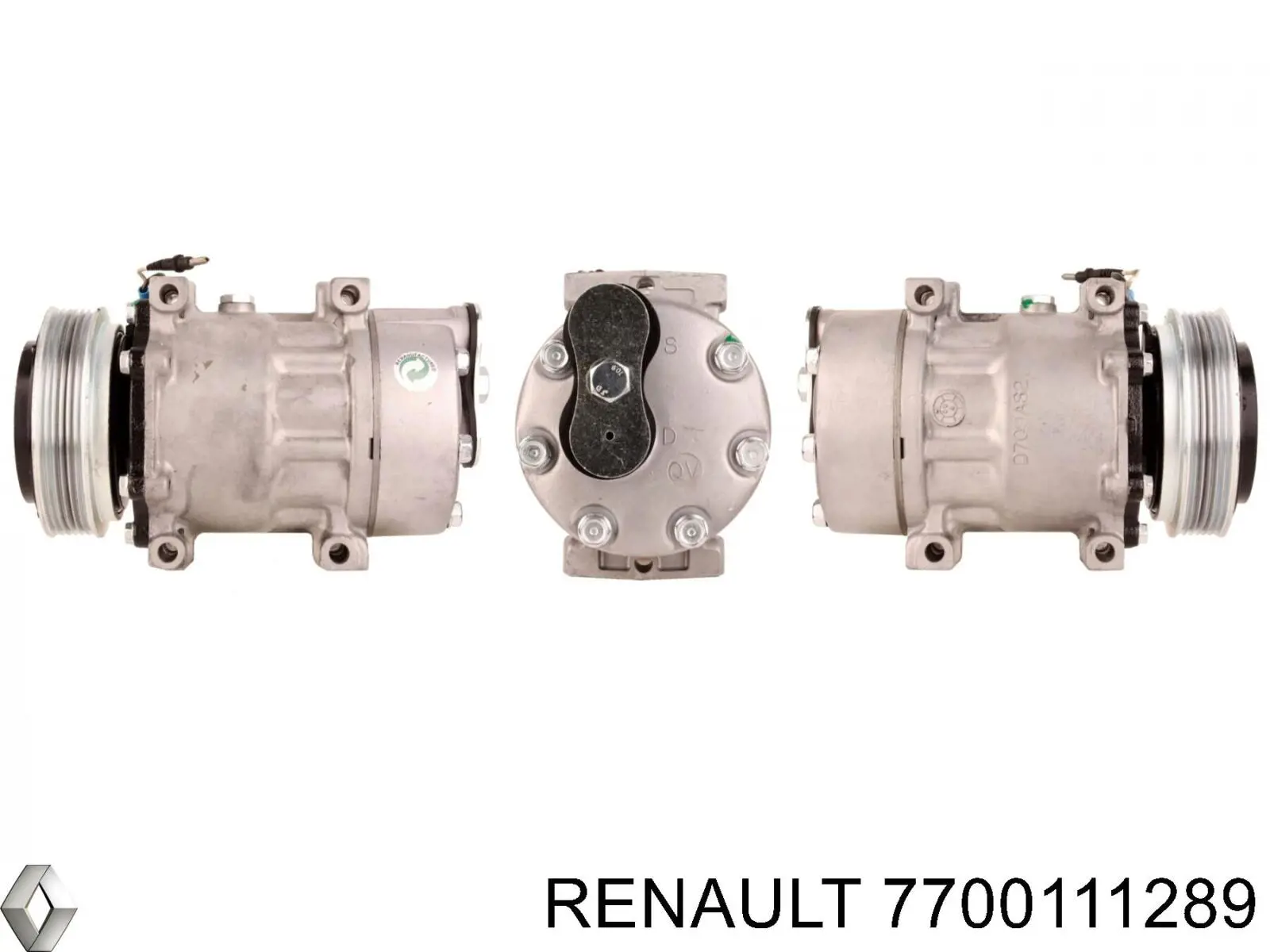 7700111289 Renault (RVI) compresor de aire acondicionado