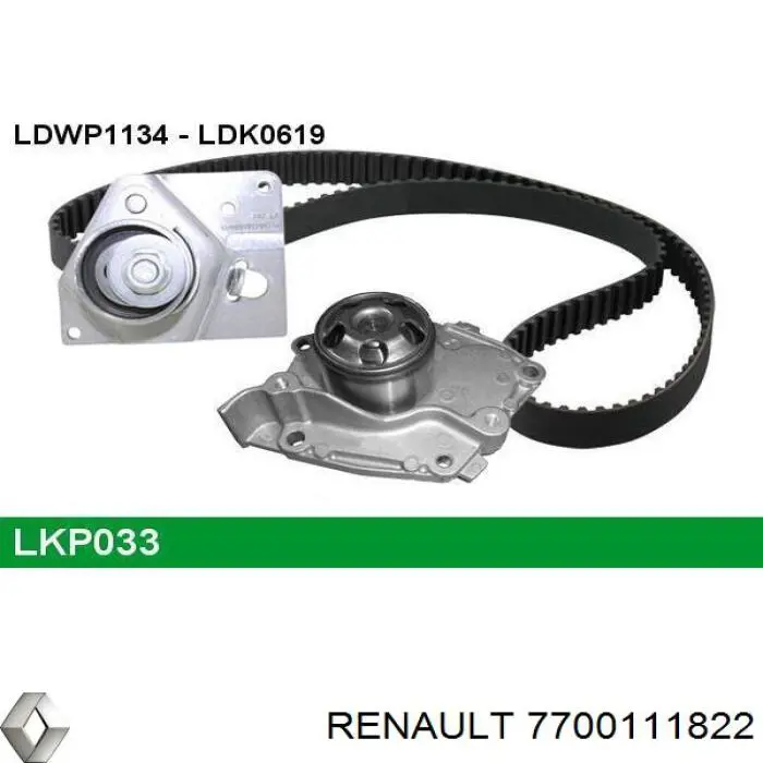 Tensor, correa dentada Renault Espace 4 JK0