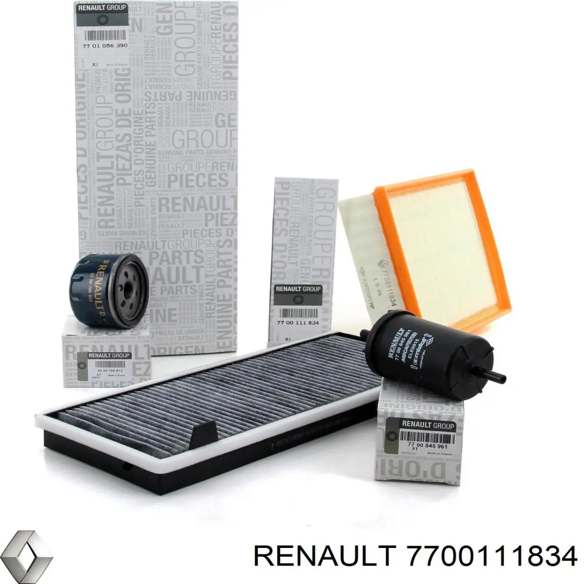Filtro aire Renault (RVI) 7700111834