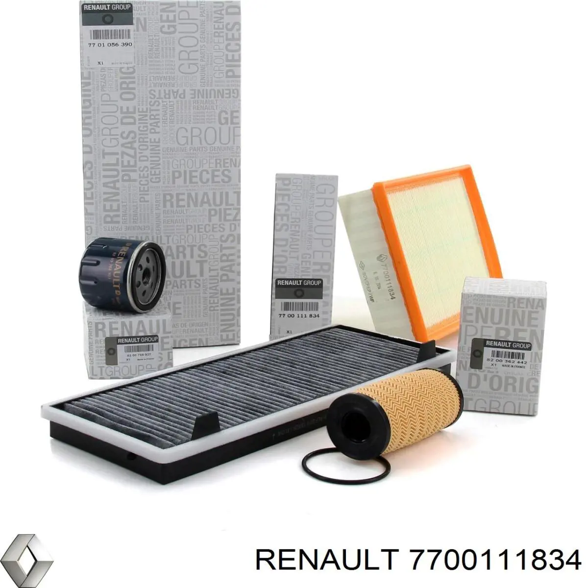 El filtro de aire Renault (RVI) 7700111834 precio, desde 5,54 EUR