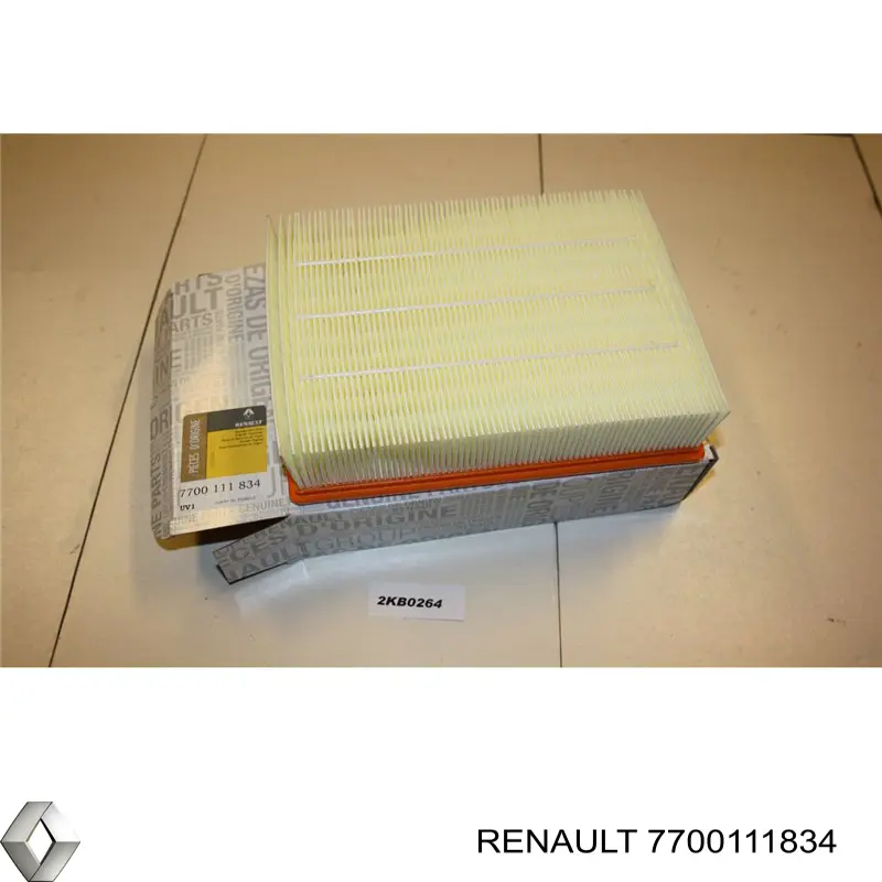 7700111834 Renault (RVI) Filtro de aire de motor