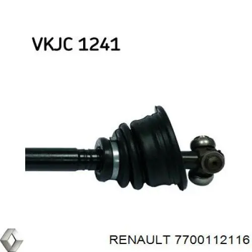 Semieje delantero izquierdo Renault (RVI) 7700112116 precio, desde 68,24 EUR