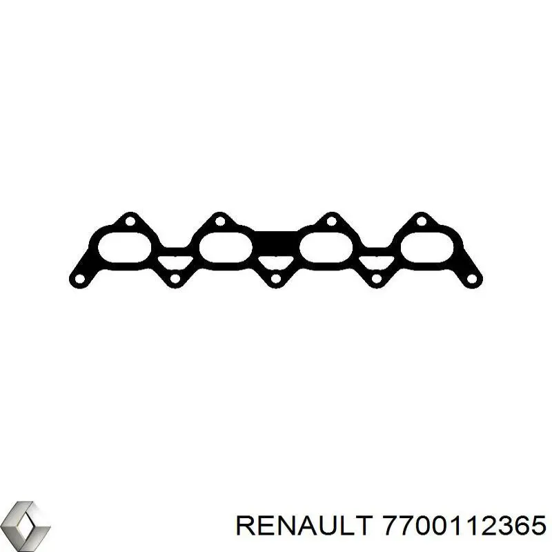 7700112365 Renault (RVI) junta, colector de admisión