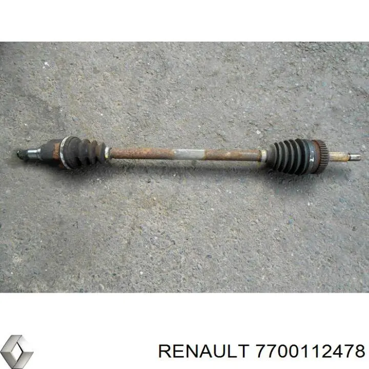 Árbol de transmisión trasero para Renault Scenic (JA0)