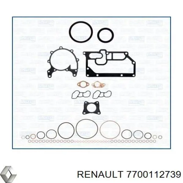 7700112739 Renault (RVI) junta de culata
