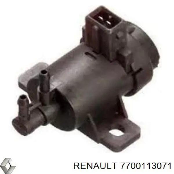 Válvula solenoide de control de presión de sobrealimentación 7700113071 Renault (RVI)