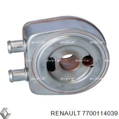 7700114039 Renault (RVI) radiador de aceite