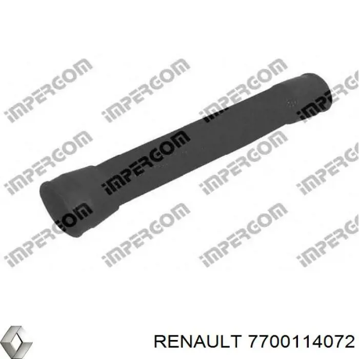 7700114072 Renault (RVI) tubo flexible de aspiración, entrada del filtro de aire