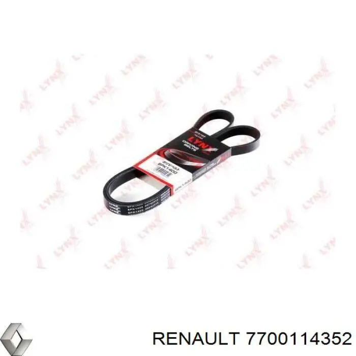 7700114352 Renault (RVI) correa trapezoidal