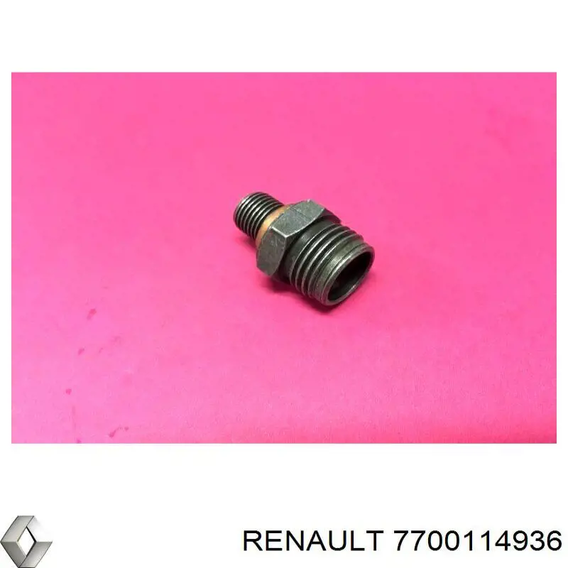 Comprar 0169100Q0B Renault (RVI) Racor de conexión del tubo de retorno de aceite de la turbina al bloque