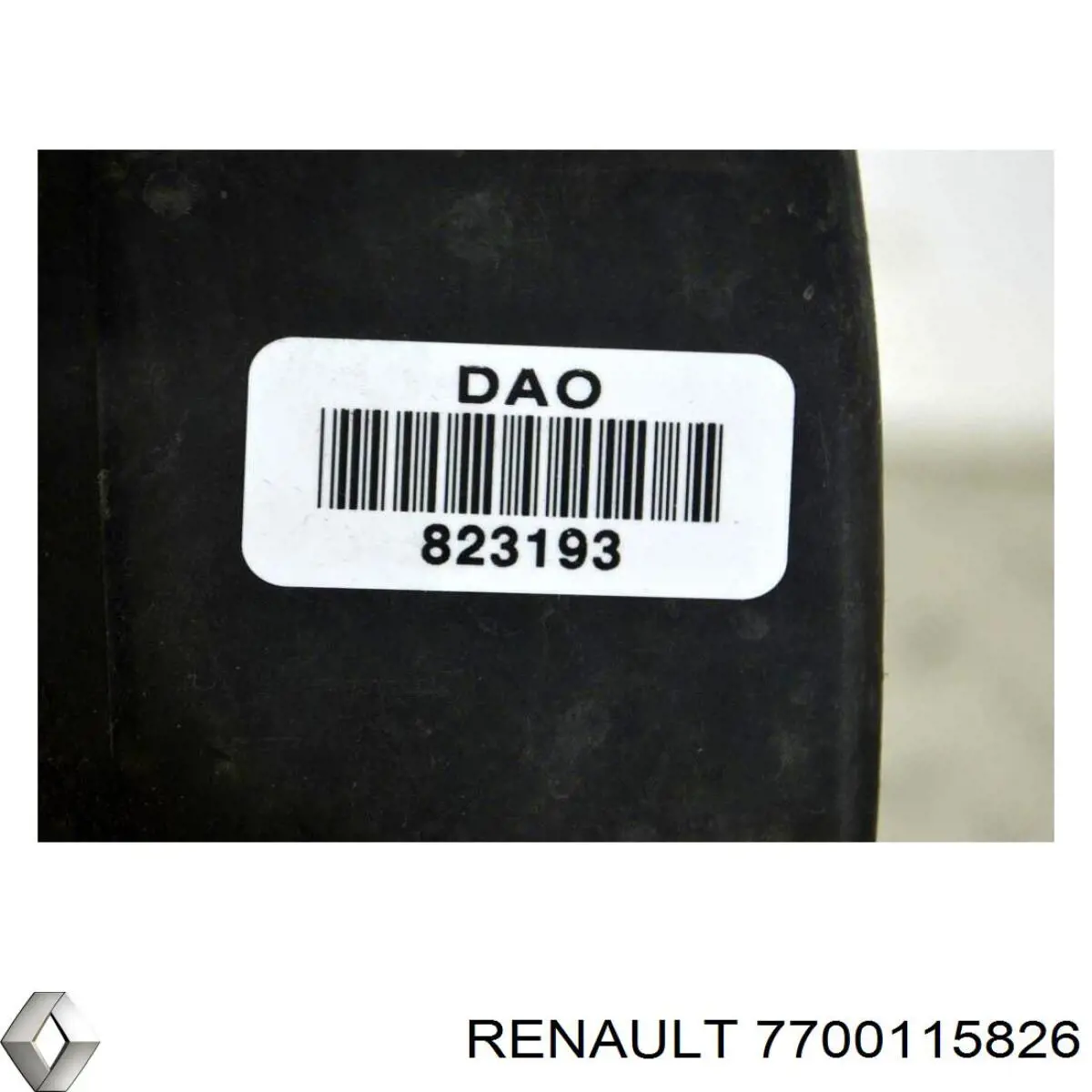 Cubierta inferior de la correa de distribución 8200677922 Renault (RVI)