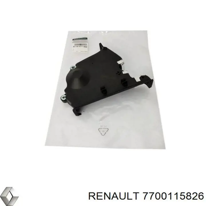 Tapa de correa de distribución inferior Renault Laguna 2 (KG0)