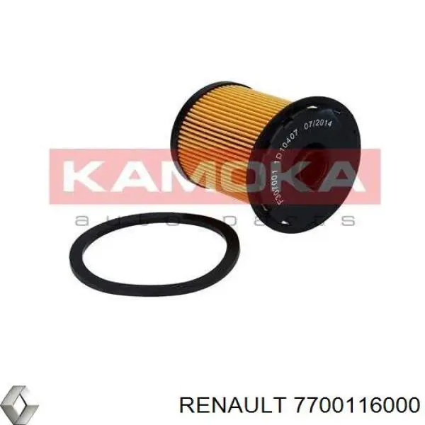 7700116000 Renault (RVI) Filtro de gasolina