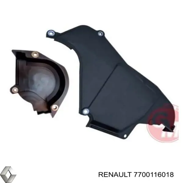7700116018 Renault (RVI) tapa de correa de distribución interior