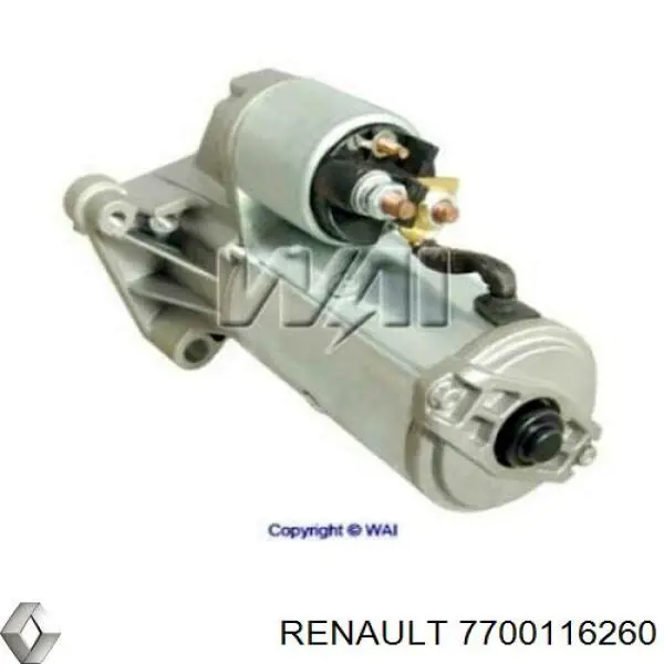 Comprar 7700116260 Renault (RVI) Motores de arranque
