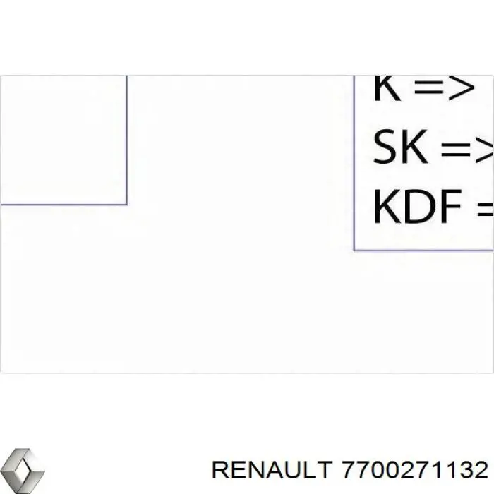 7700271132 Renault (RVI)