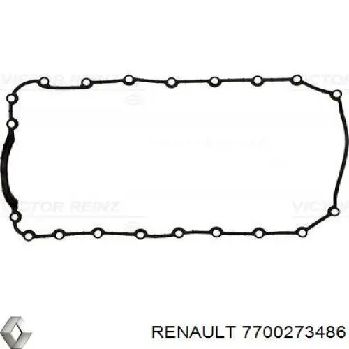 Comprar 7700273486 Renault (RVI) Junta del cárter
