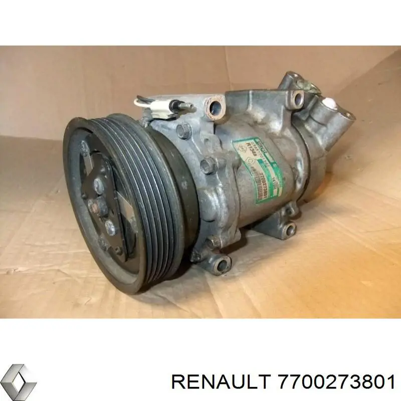 Comprar 7700273801 Renault (RVI) Compresor de aire acondicionado coche