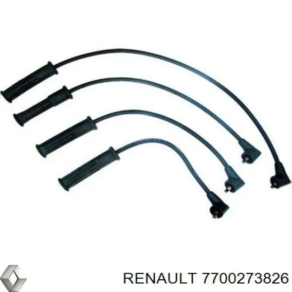 Cables de bujías 7700273826 Renault (RVI)