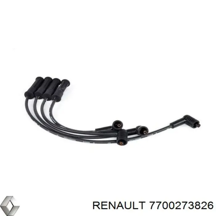 7700273826 Renault (RVI) cables de bujías