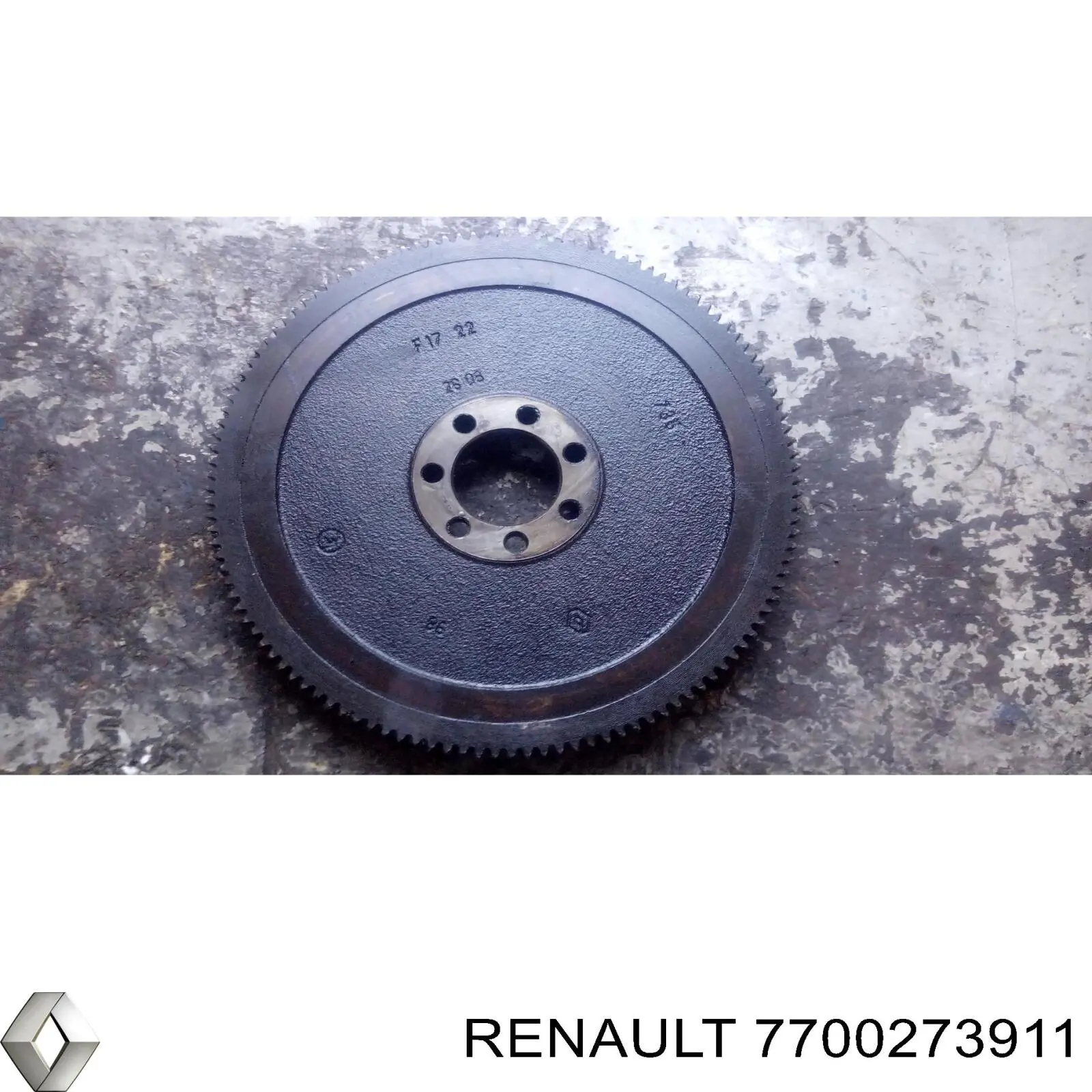 Volante motor 7700273911 Renault (RVI)