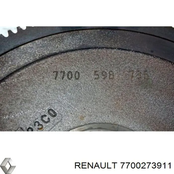 7700273911 Renault (RVI) Volante de motor