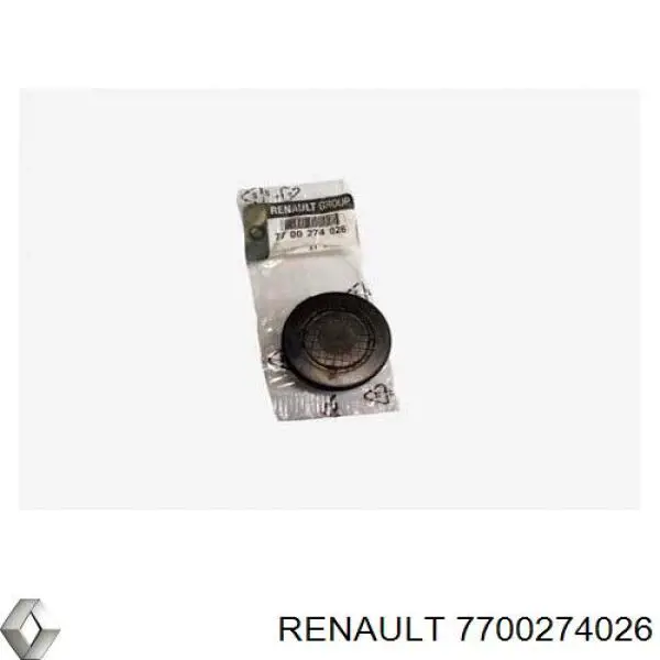 Tapon de bloque del motor Renault (RVI) 7700274026